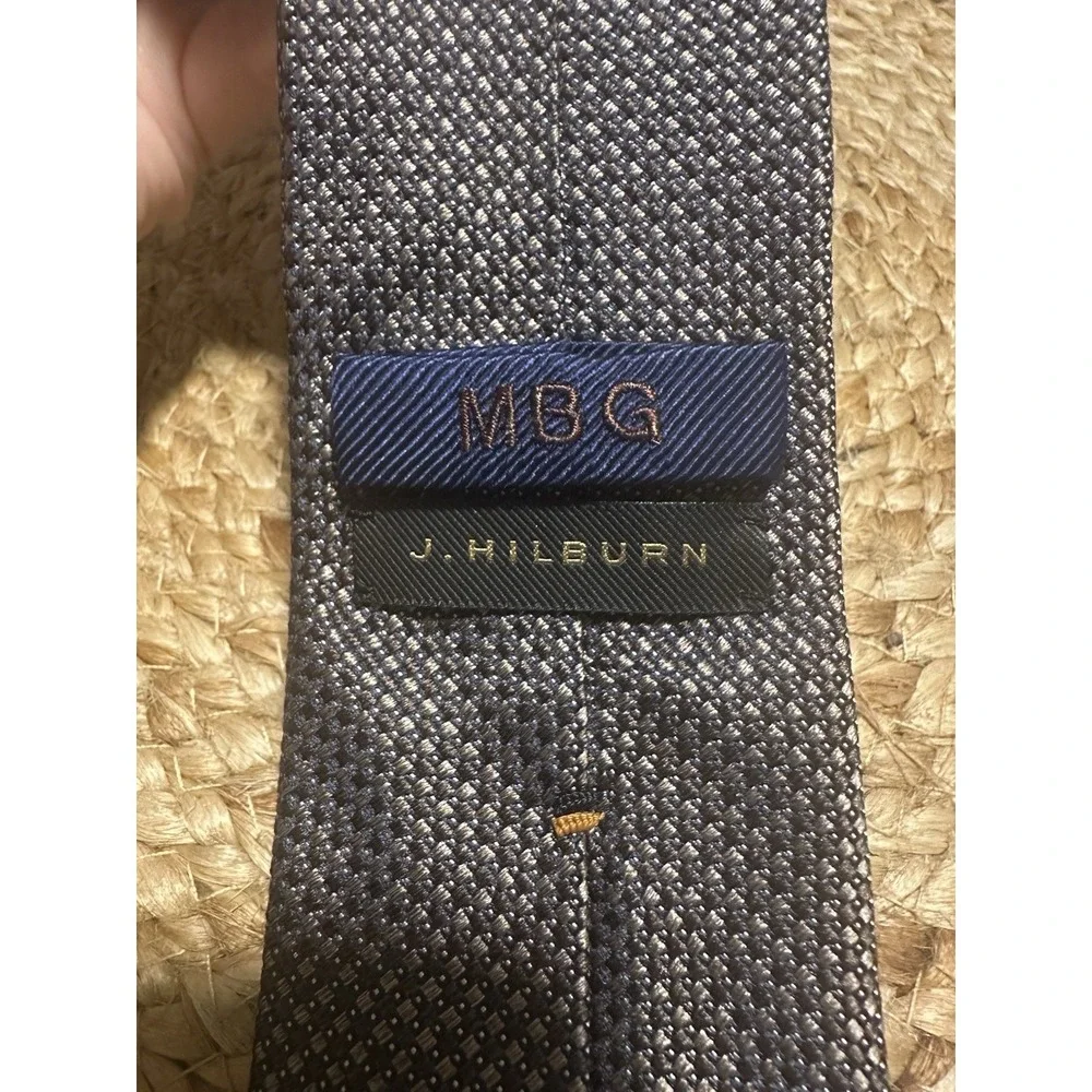 J. Hilburn blue gray Tie